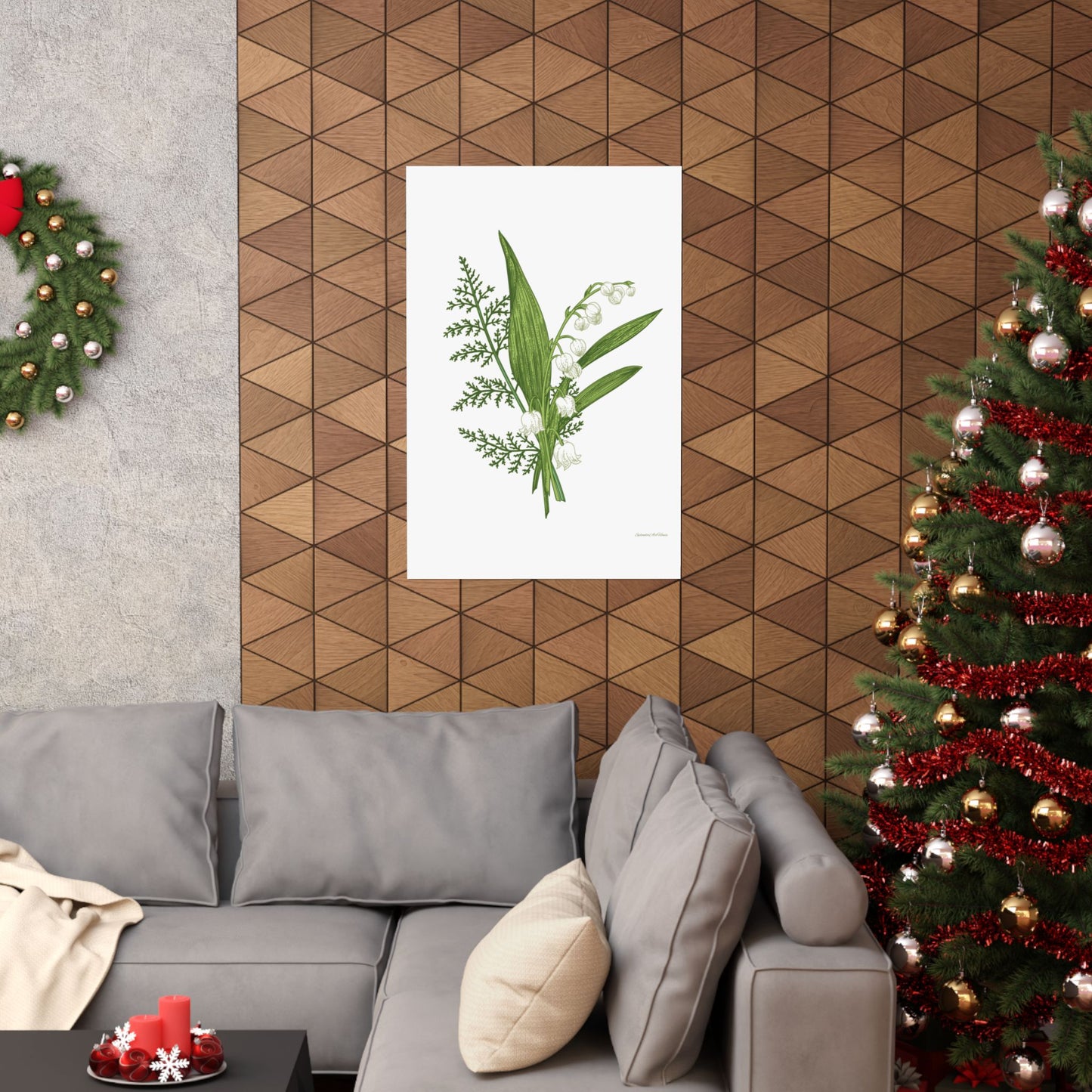 Floral, Matte Vertical Poster