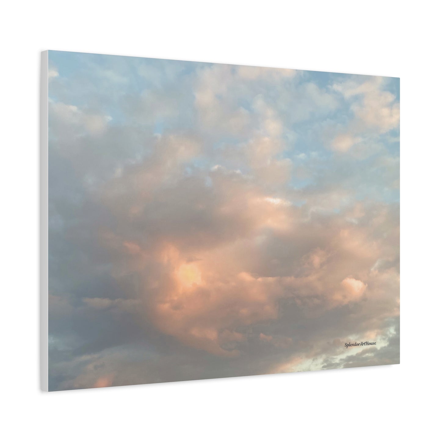 Clouds, Matte Canvas, Stretched, 1.25"