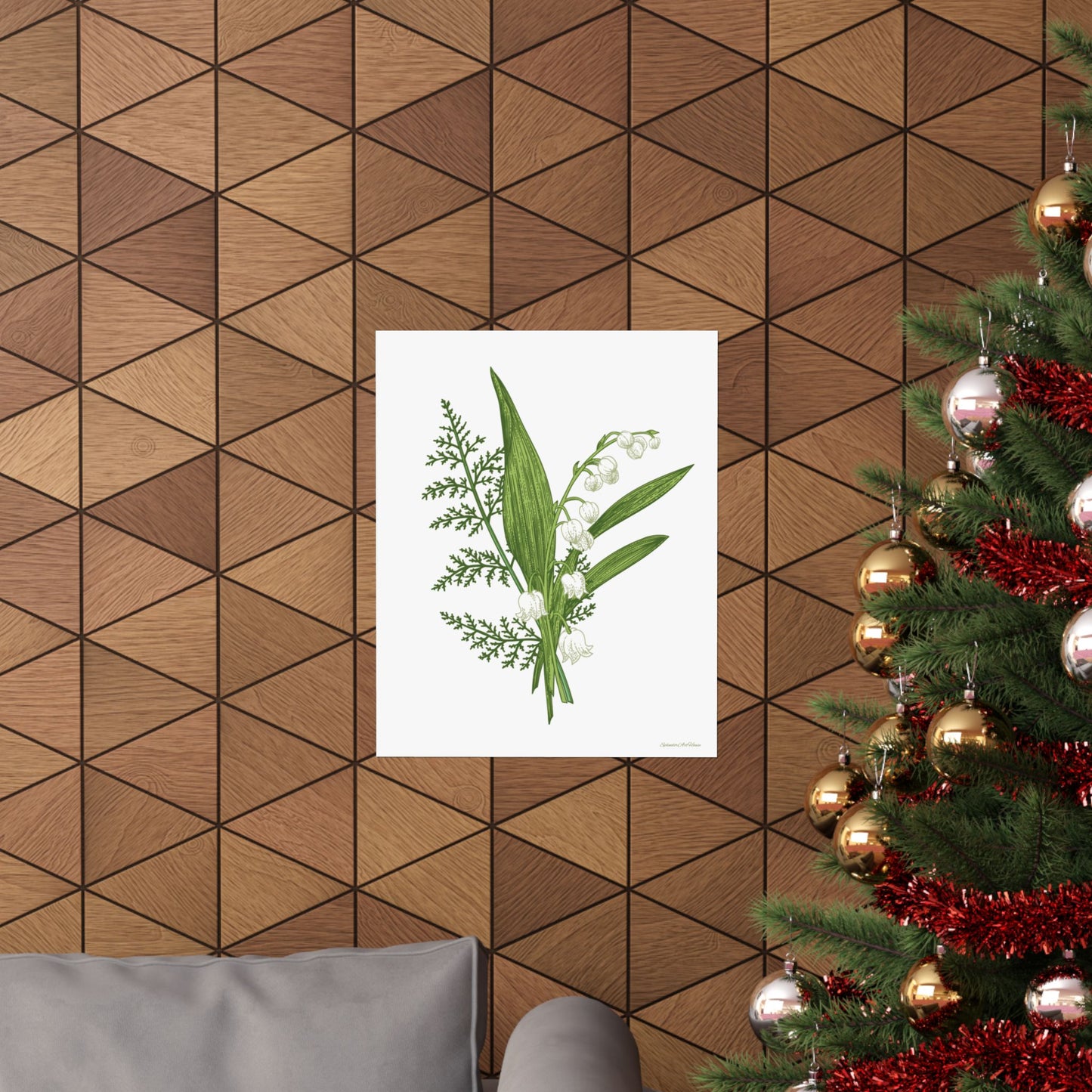 Floral, Matte Vertical Poster