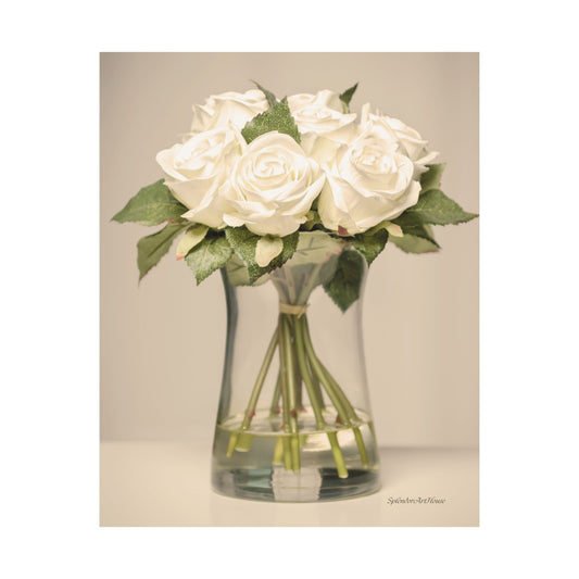 Floral, Matte Vertical Poster