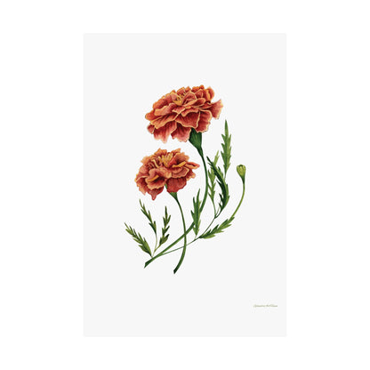 Floral, Matte Vertical Poster
