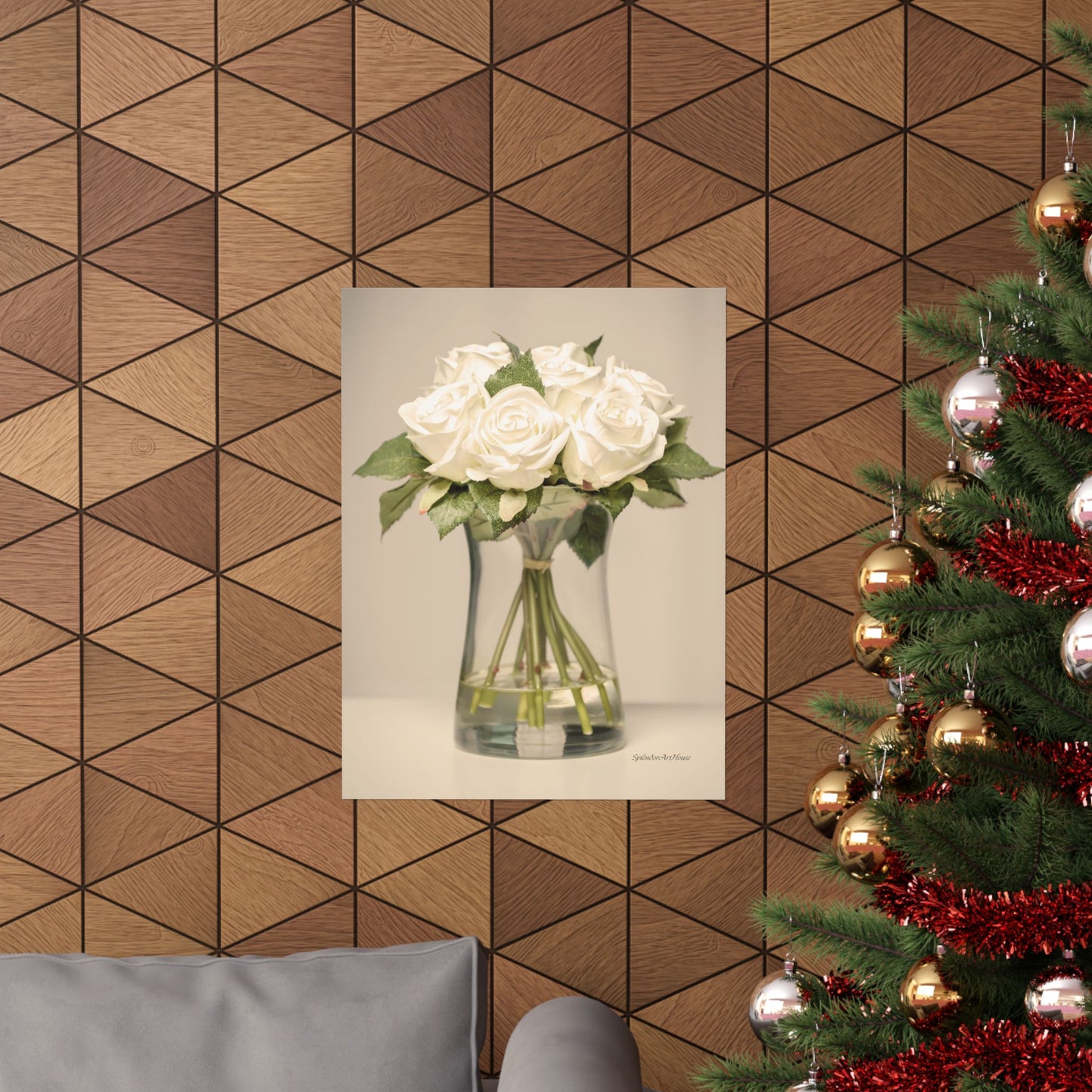 Floral, Matte Vertical Poster
