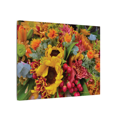 Floral, Matte Canvas, Stretched, 0.75"