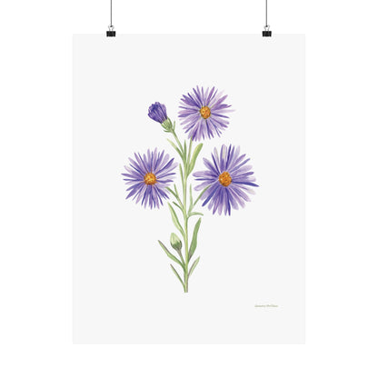 Floral, Matte Vertical Poster