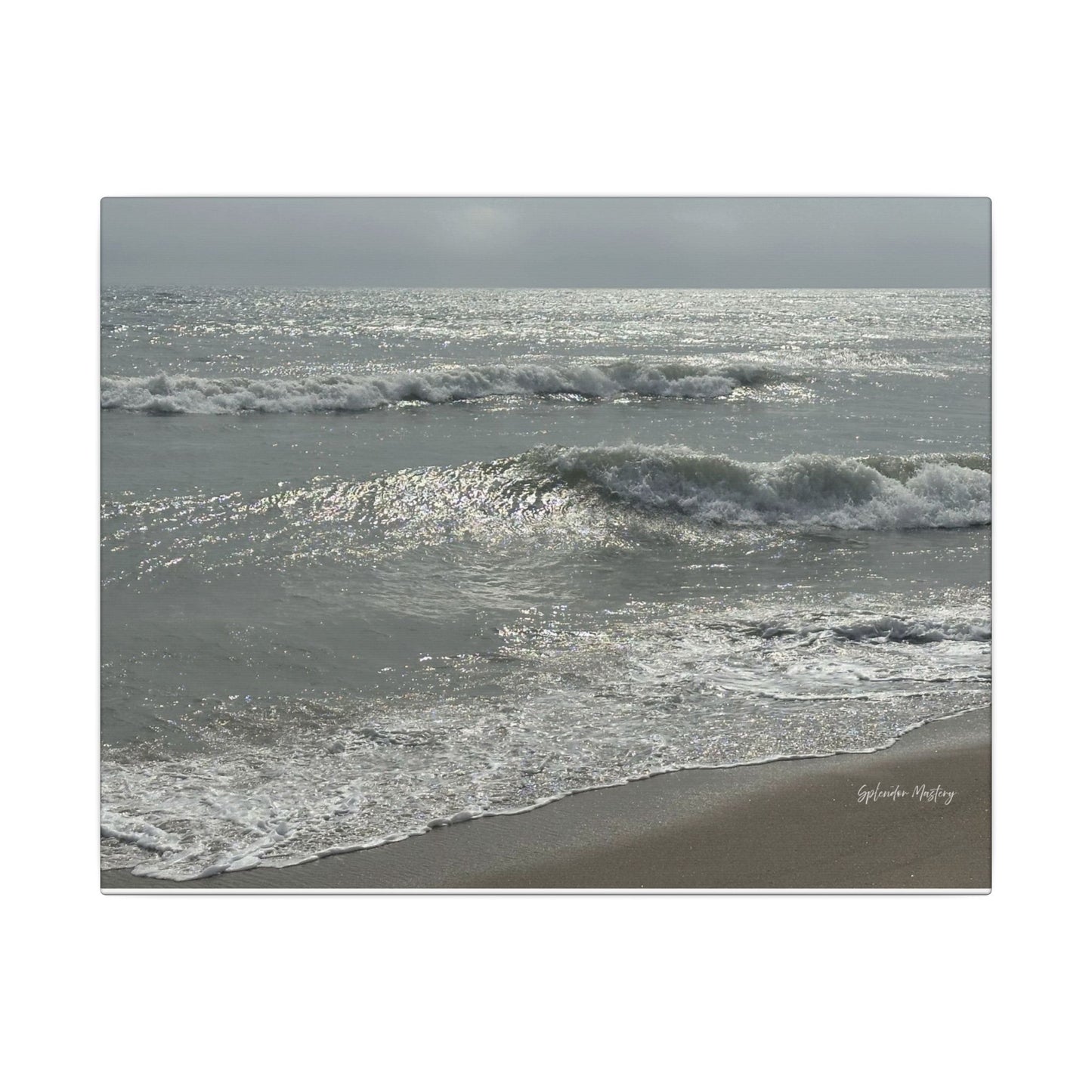 Ocean, Matte Canvas, Stretched, 0.75"
