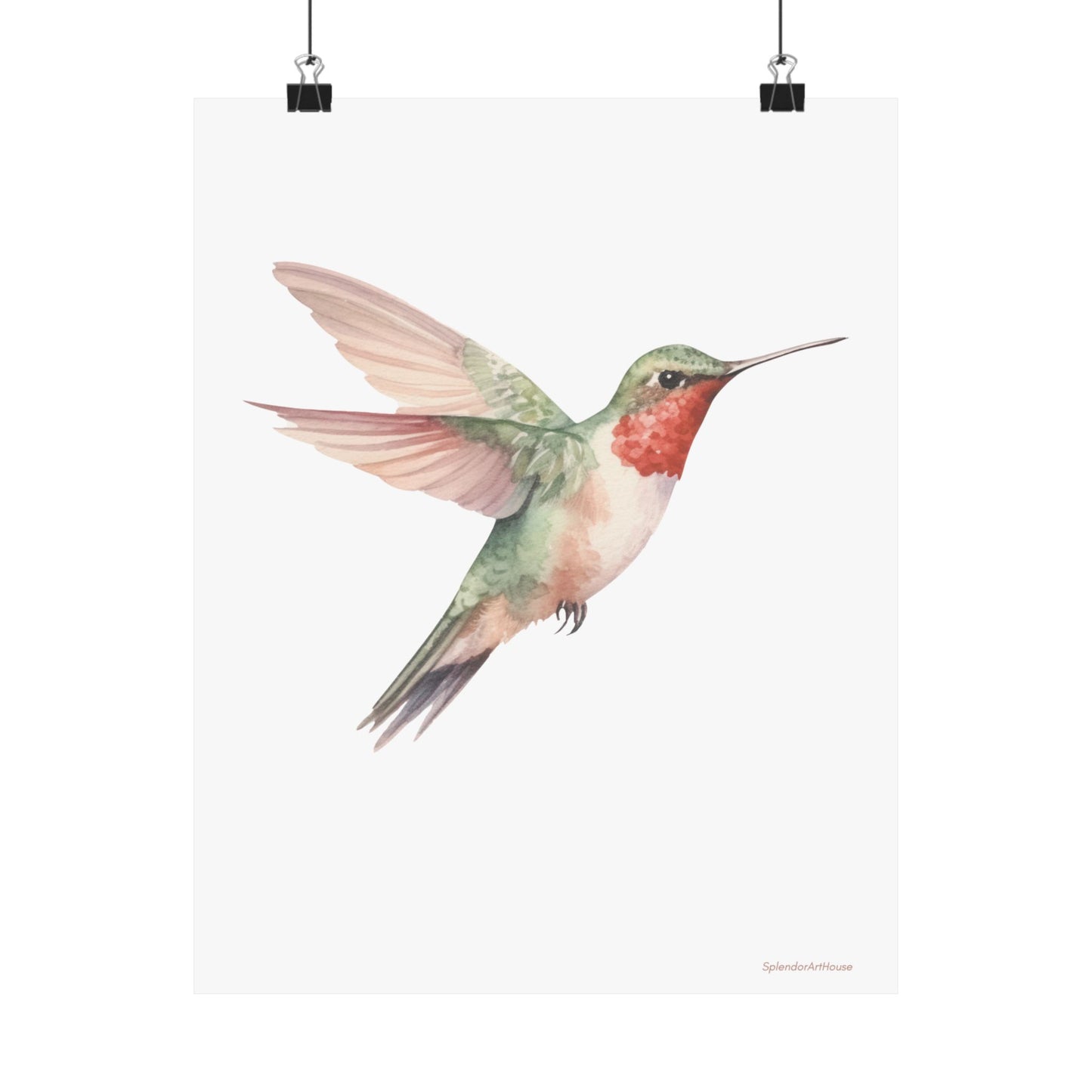 Bird, Matte Vertical Poster