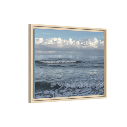 Ocean - Matte Canvas, Framed (Natural)