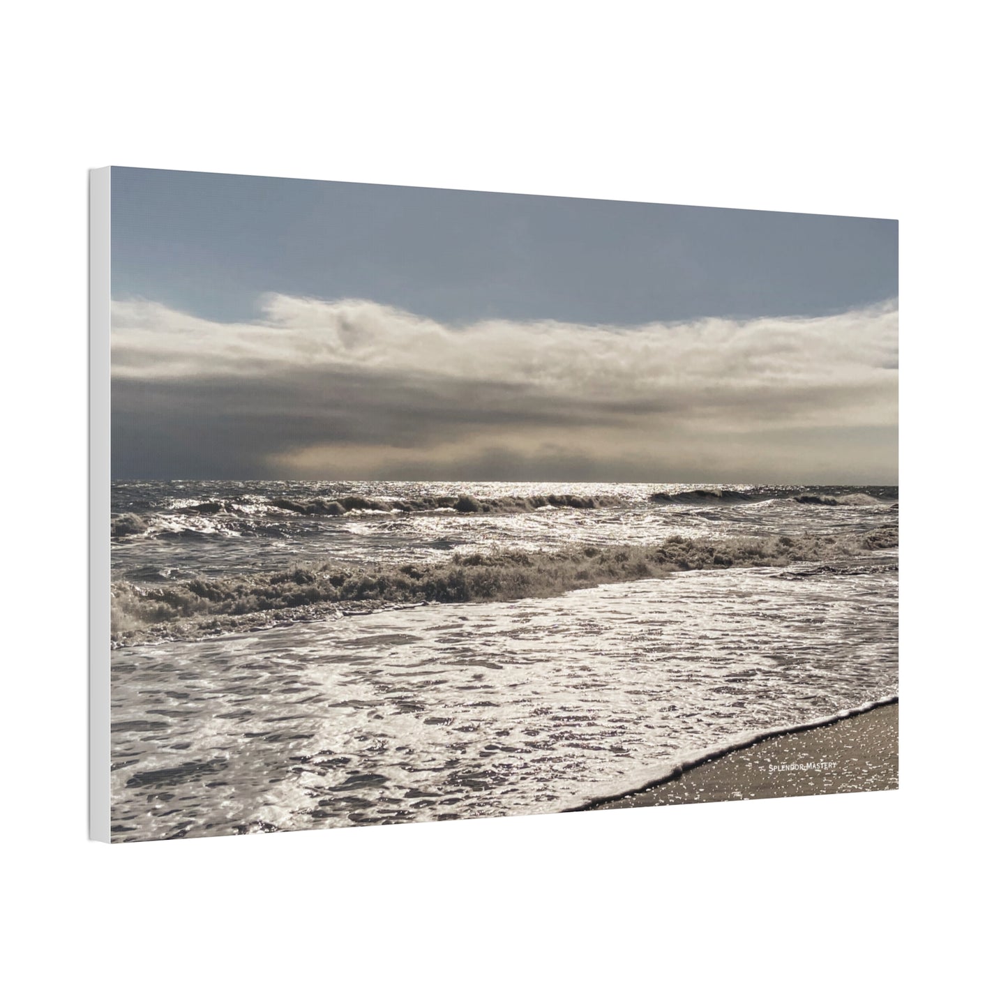 Ocean, Canvas Stretched, 1.5''