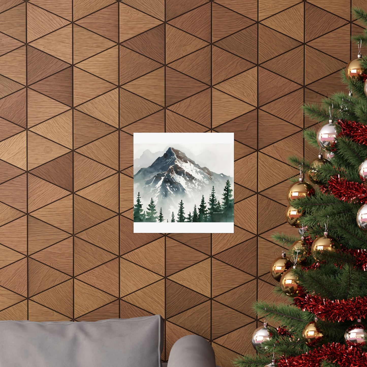 Mountain, Matte Horizontal Poster