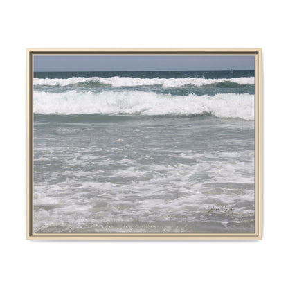 Ocean - Matte Canvas, Framed, Natural