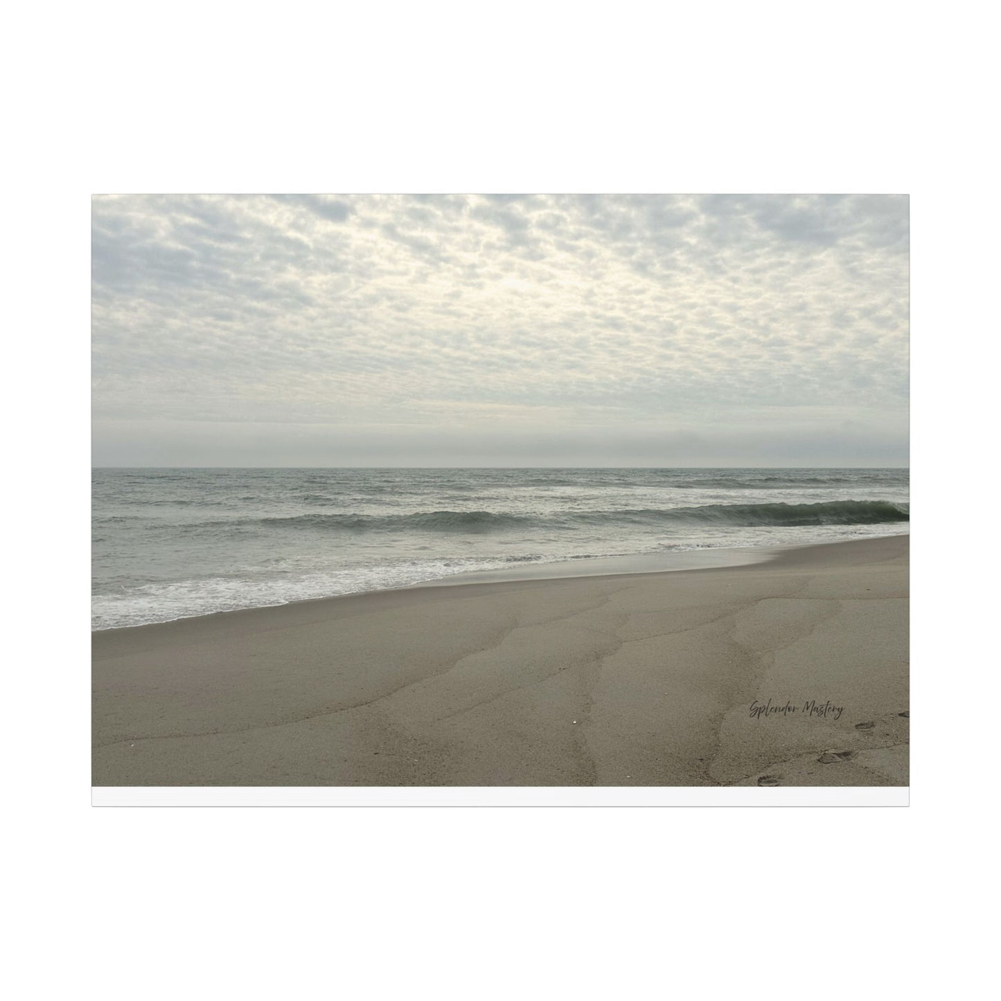 Ocean, Matte Canvas, Stretched, 0.75"
