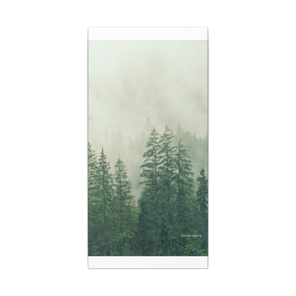 Forest Trees, Matte Canvas, Stretched, 0.75"