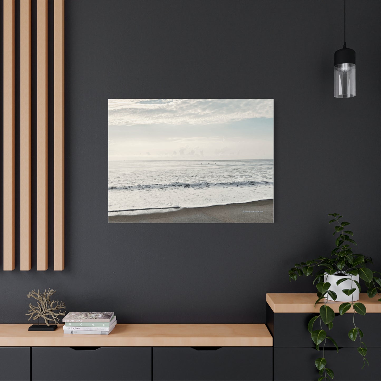 Ocean, Matte Canvas, Stretched, 1.25"