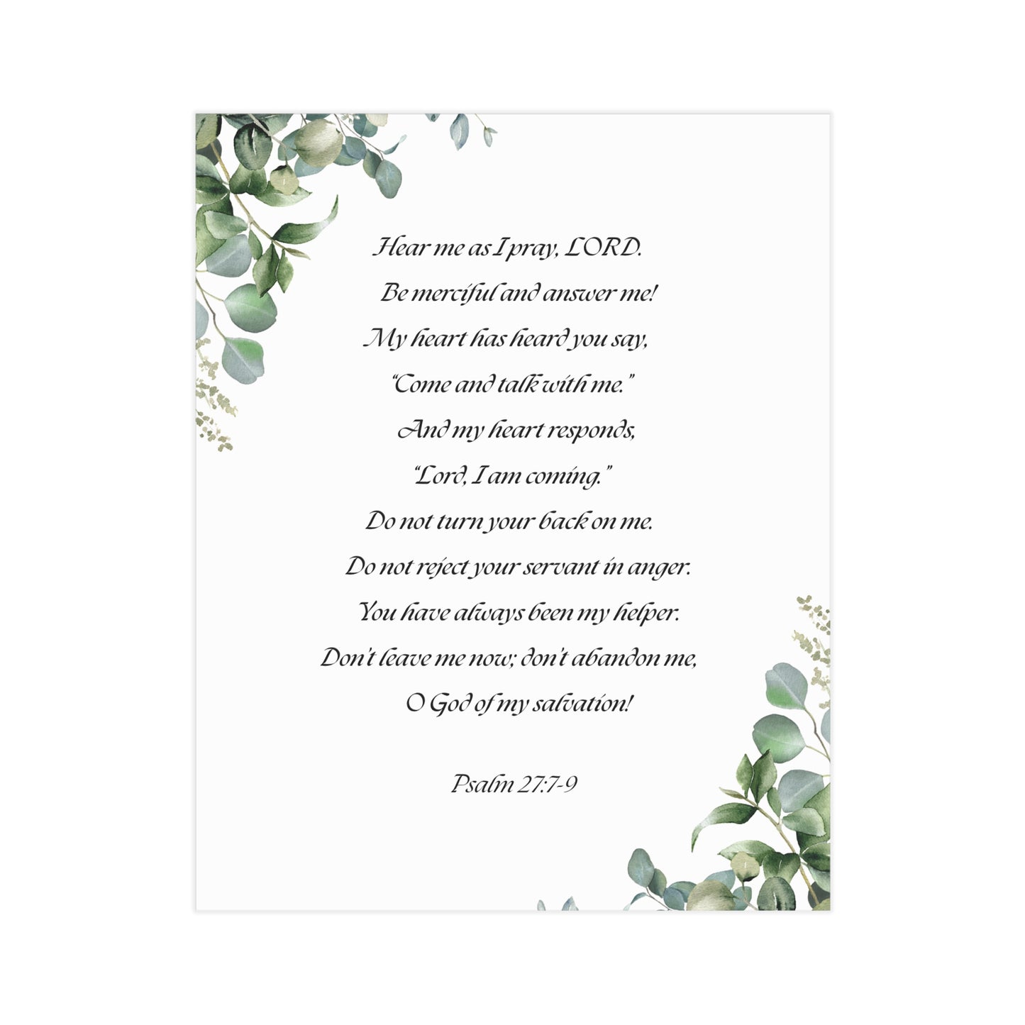 Scripture Print