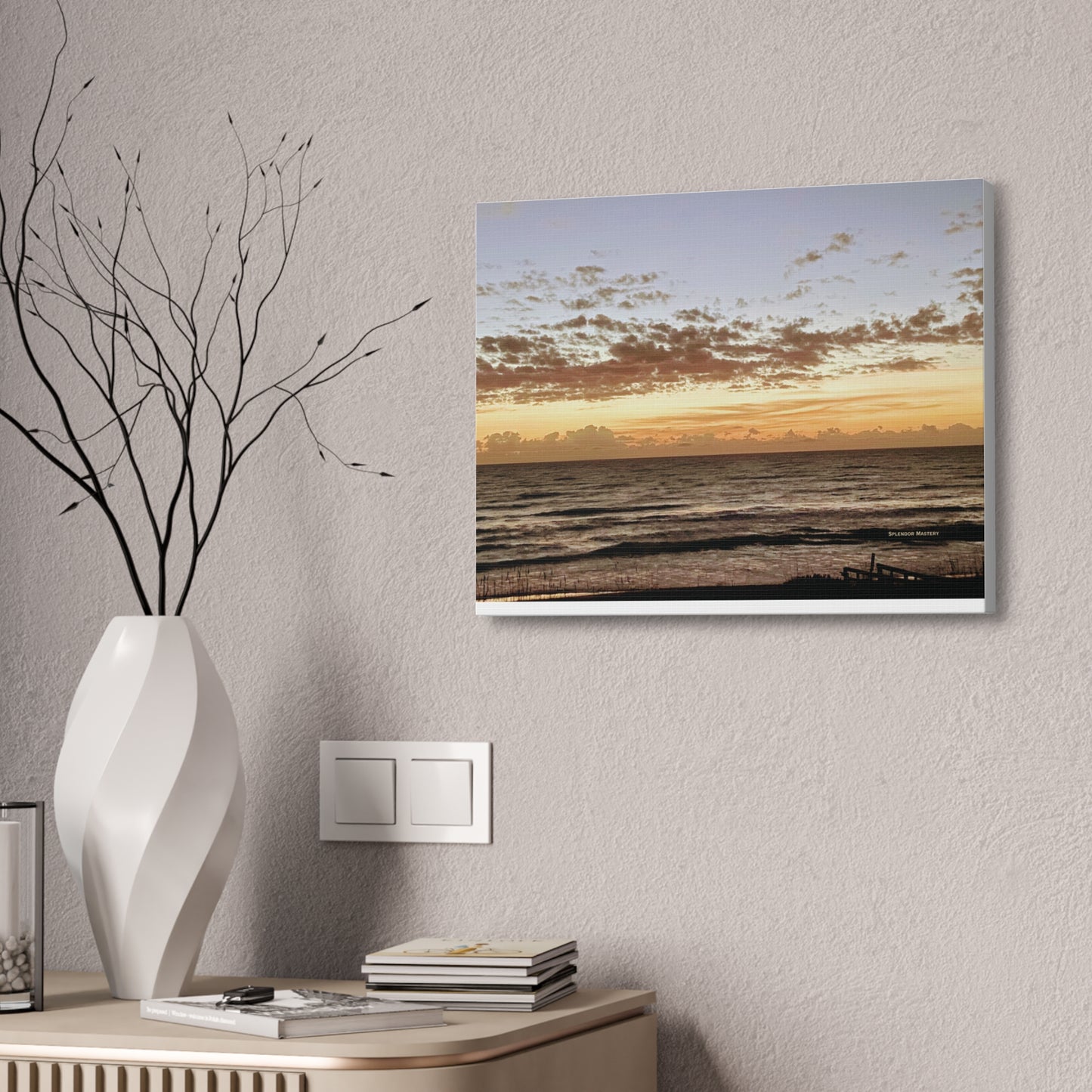 Ocean, Canvas Stretched, 1.5''