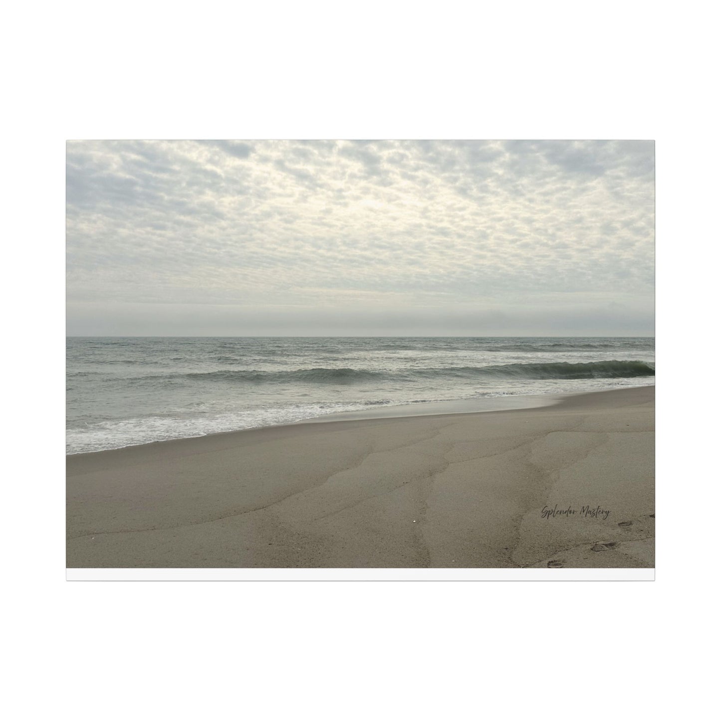 Ocean, Matte Canvas, Stretched, 0.75"