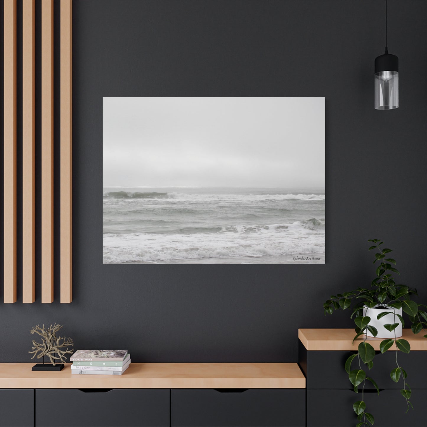 Ocean, Matte Canvas, Stretched, 1.25"