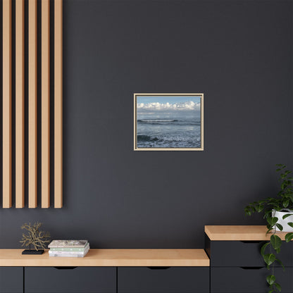 Ocean - Matte Canvas, Framed (Natural)