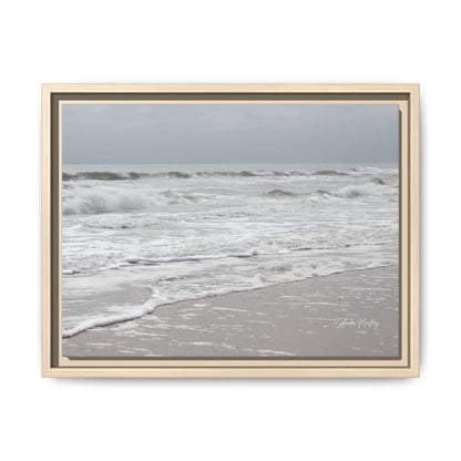 Ocean - Matte Canvas, Framed (Natural)