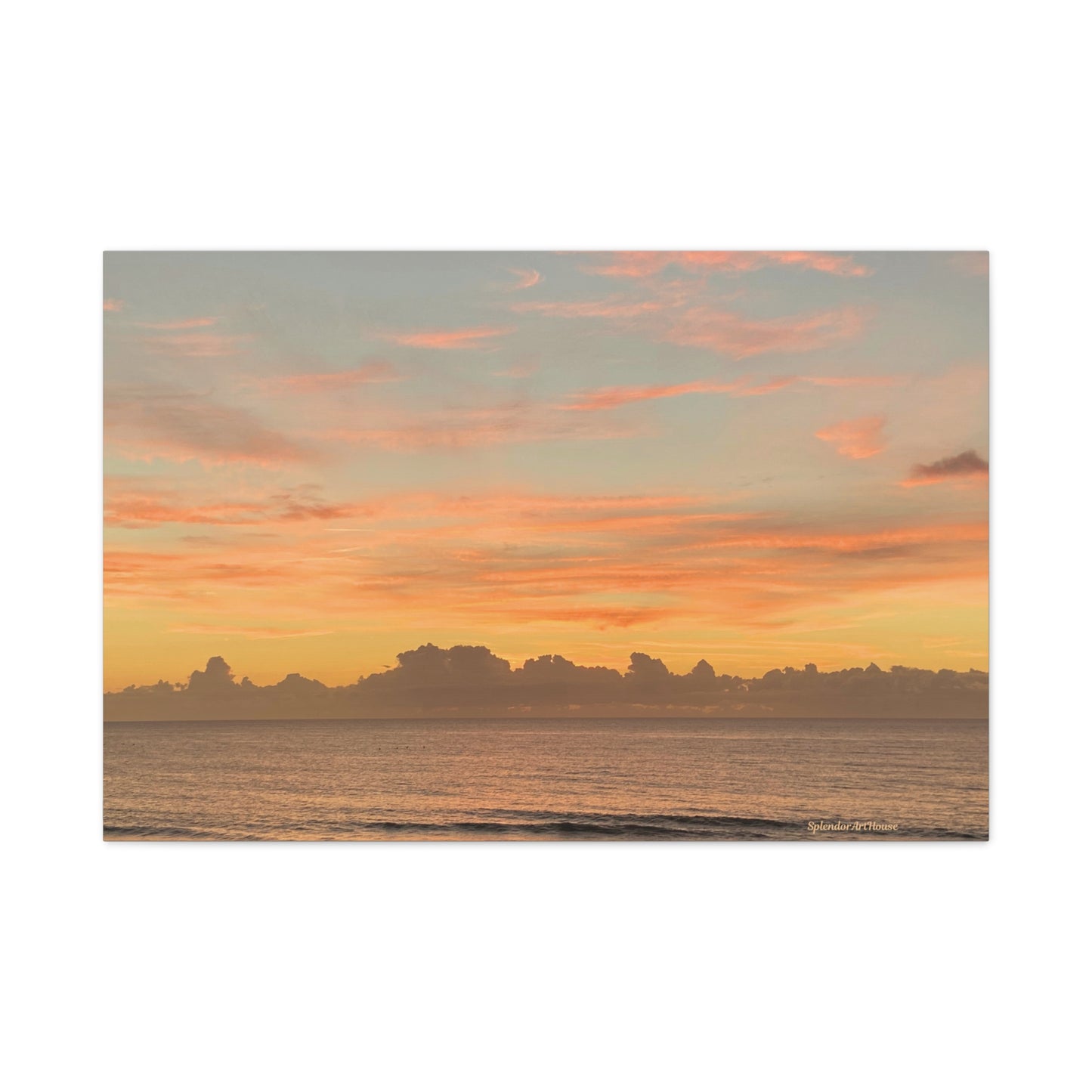 Ocean, Matte Canvas, Stretched, 1.25"