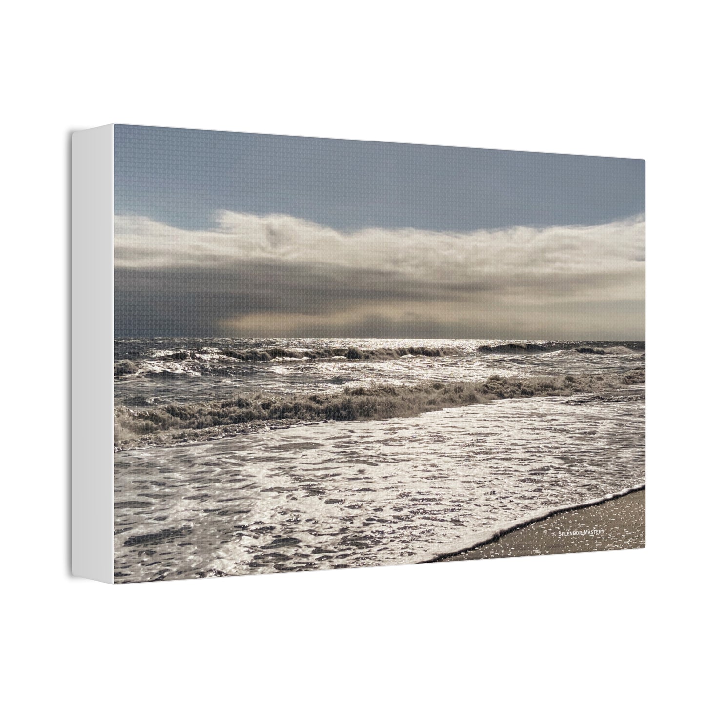 Ocean, Canvas Stretched, 1.5''