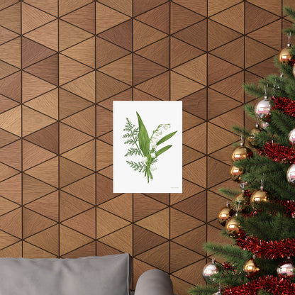 Floral, Matte Vertical Poster