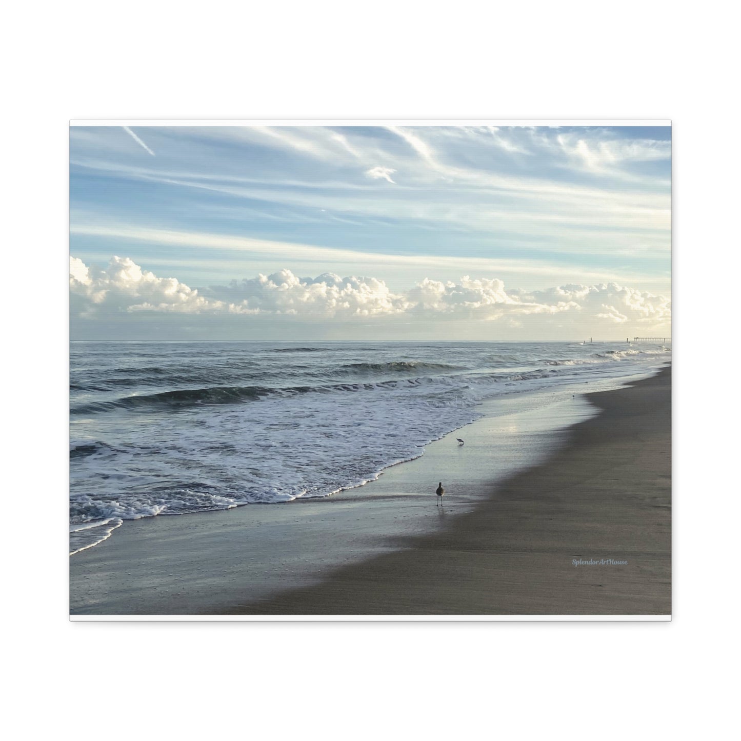 Ocean, Matte Canvas, Stretched, 1.25"