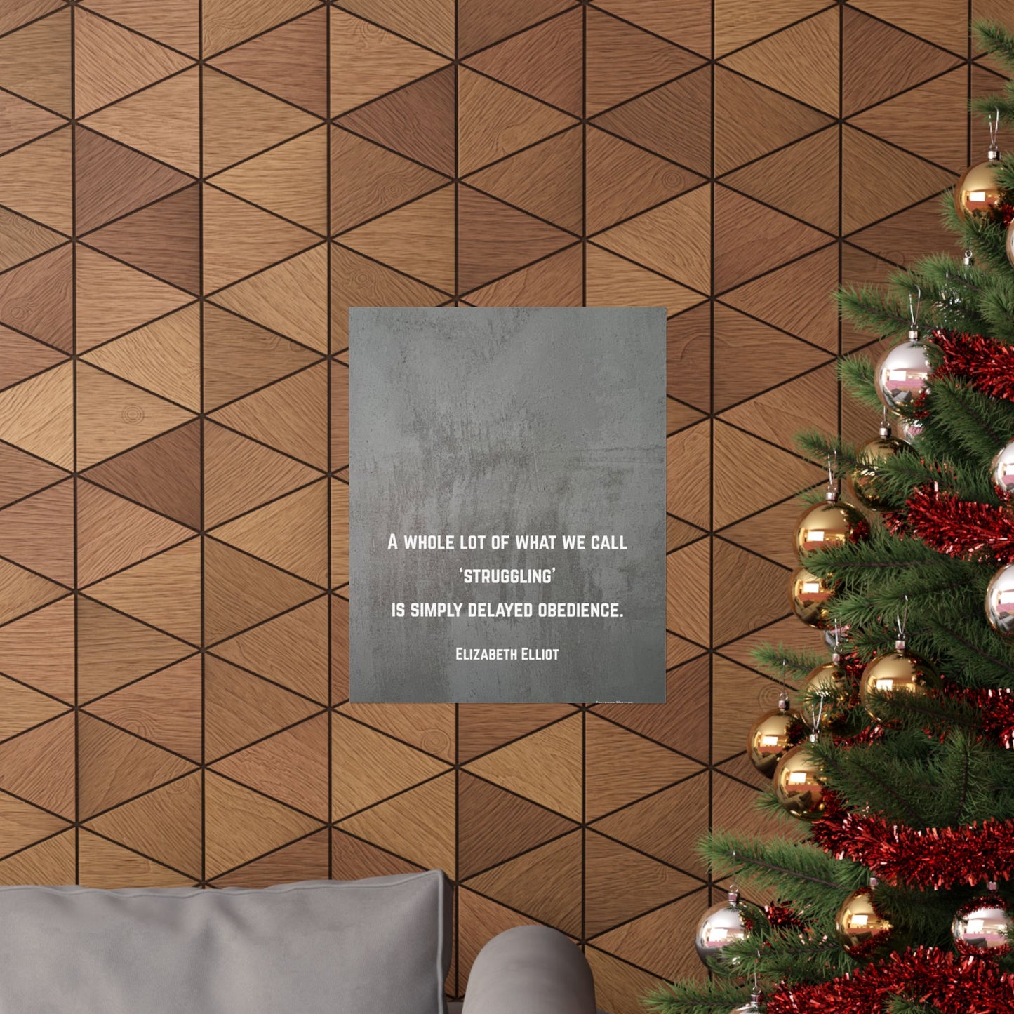 Elizabeth Elliot, Inspirational Matte Vertical Poster