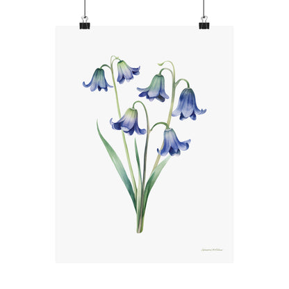 Floral, Matte Vertical Poster