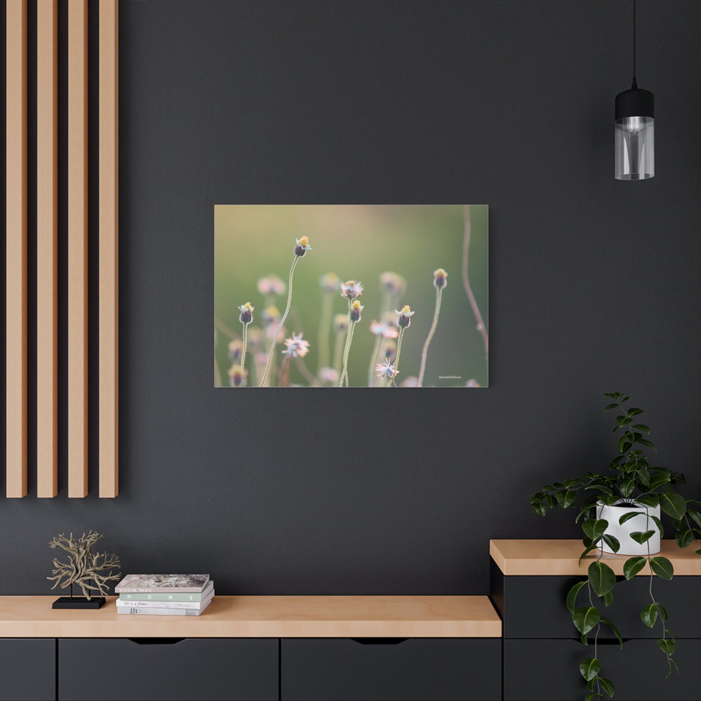 Floral, Matte Canvas, Stretched, 1.25"