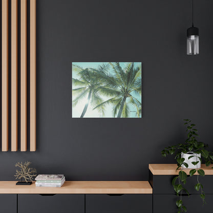 Palm Trees, Matte Canvas, Stretched, 1.25"