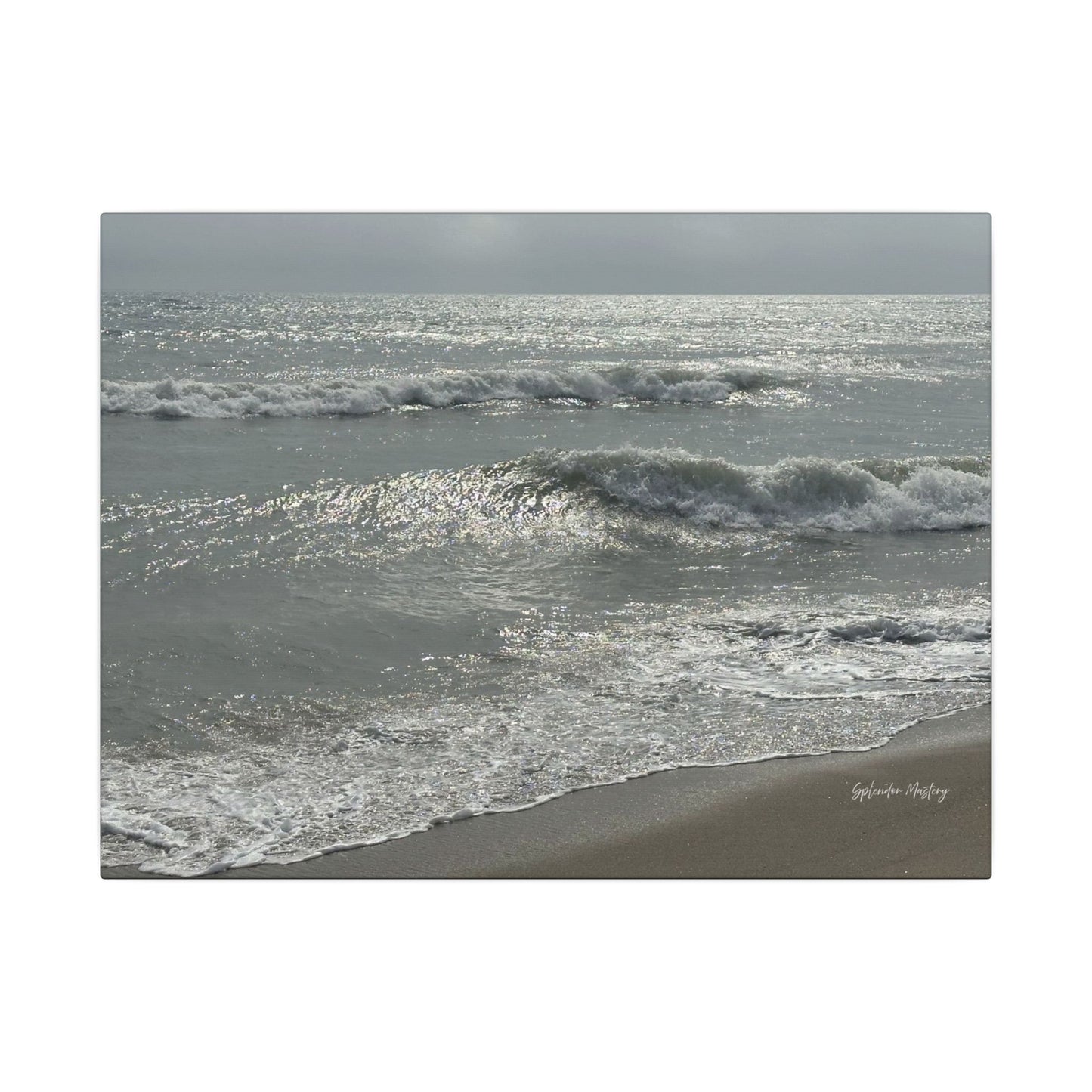 Ocean, Matte Canvas, Stretched, 0.75"