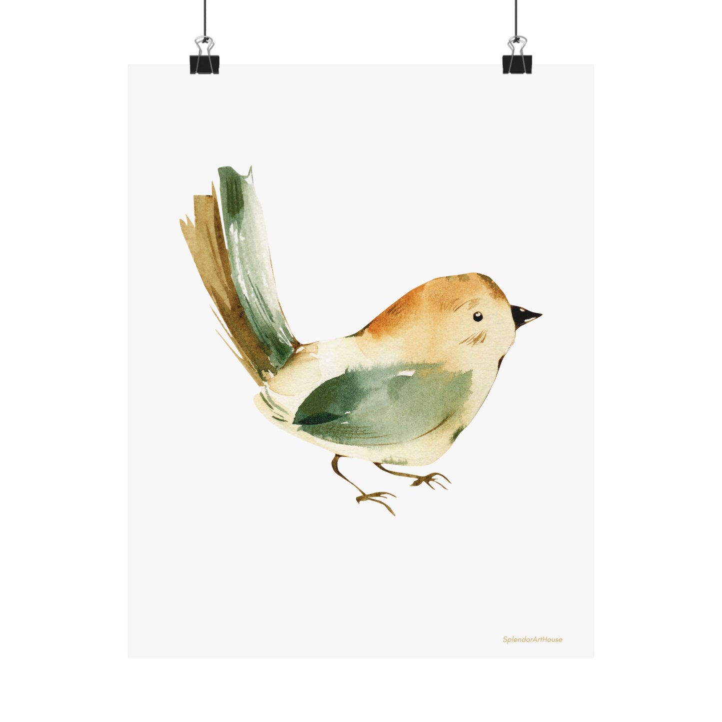 Bird, Matte Vertical Poster