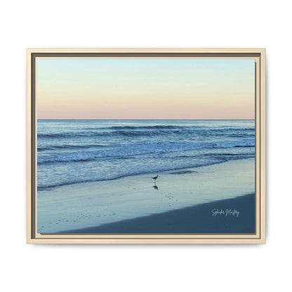 Ocean, Matte Canvas, Framed (Natural)