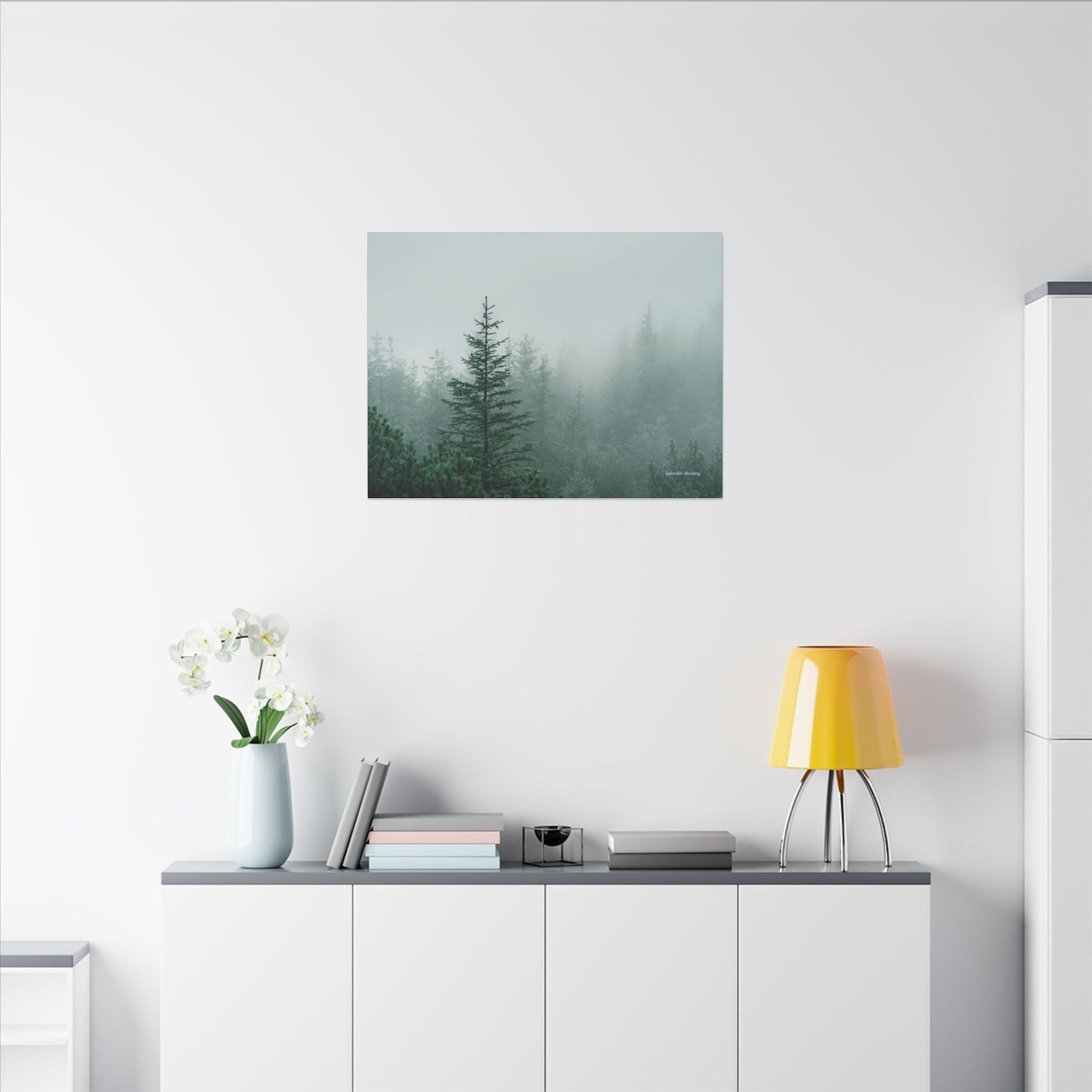 Forest Trees, Matte Canvas, Stretched, 0.75"