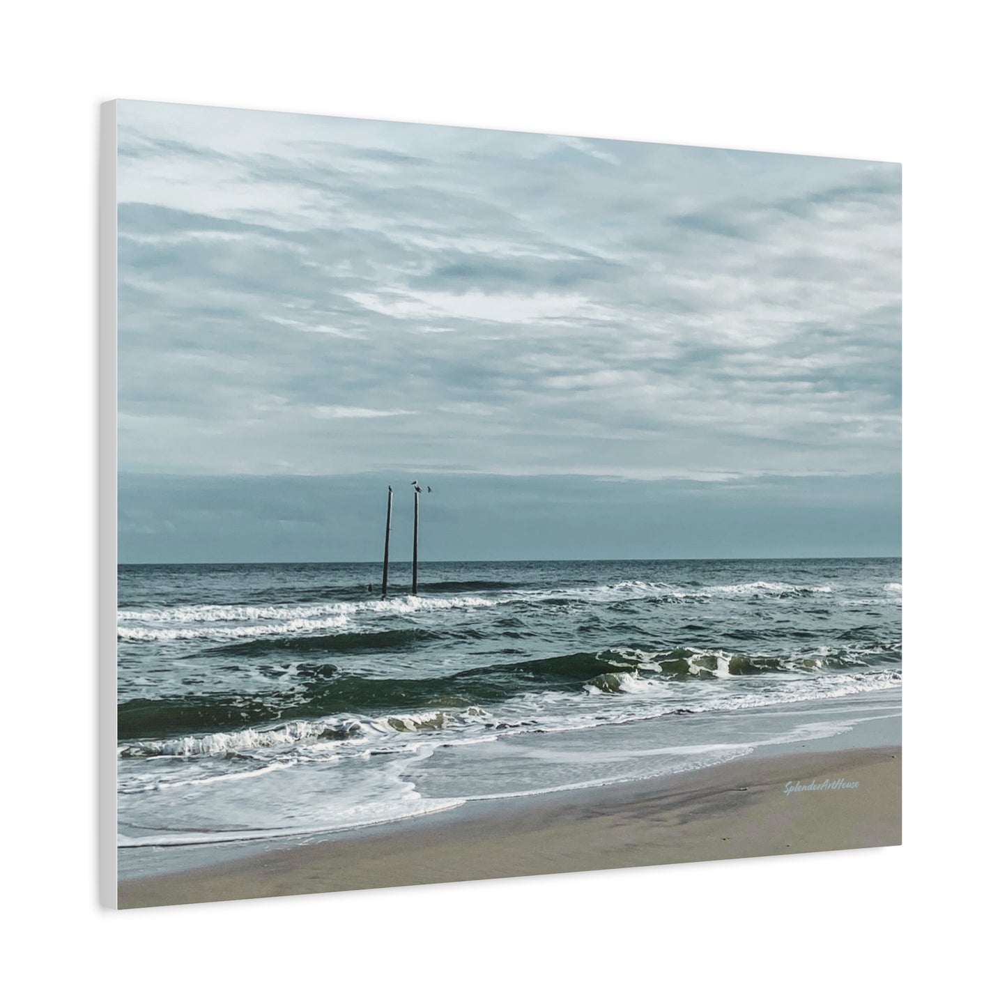 Ocean, Matte Canvas, Stretched, 1.25"