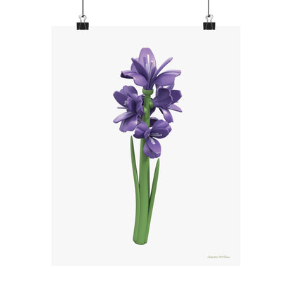 Floral, Matte Vertical Poster