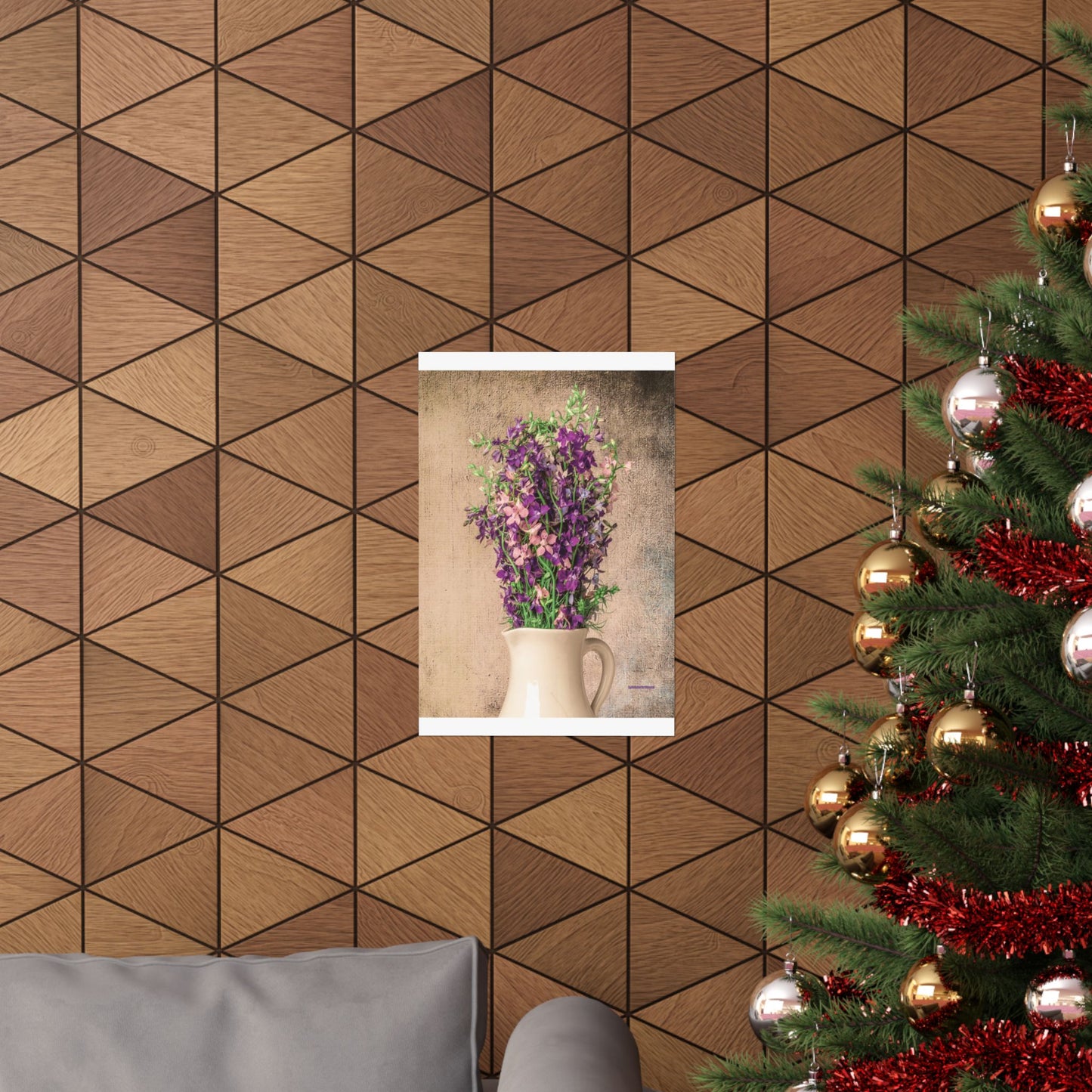 Floral, Matte Vertical Poster