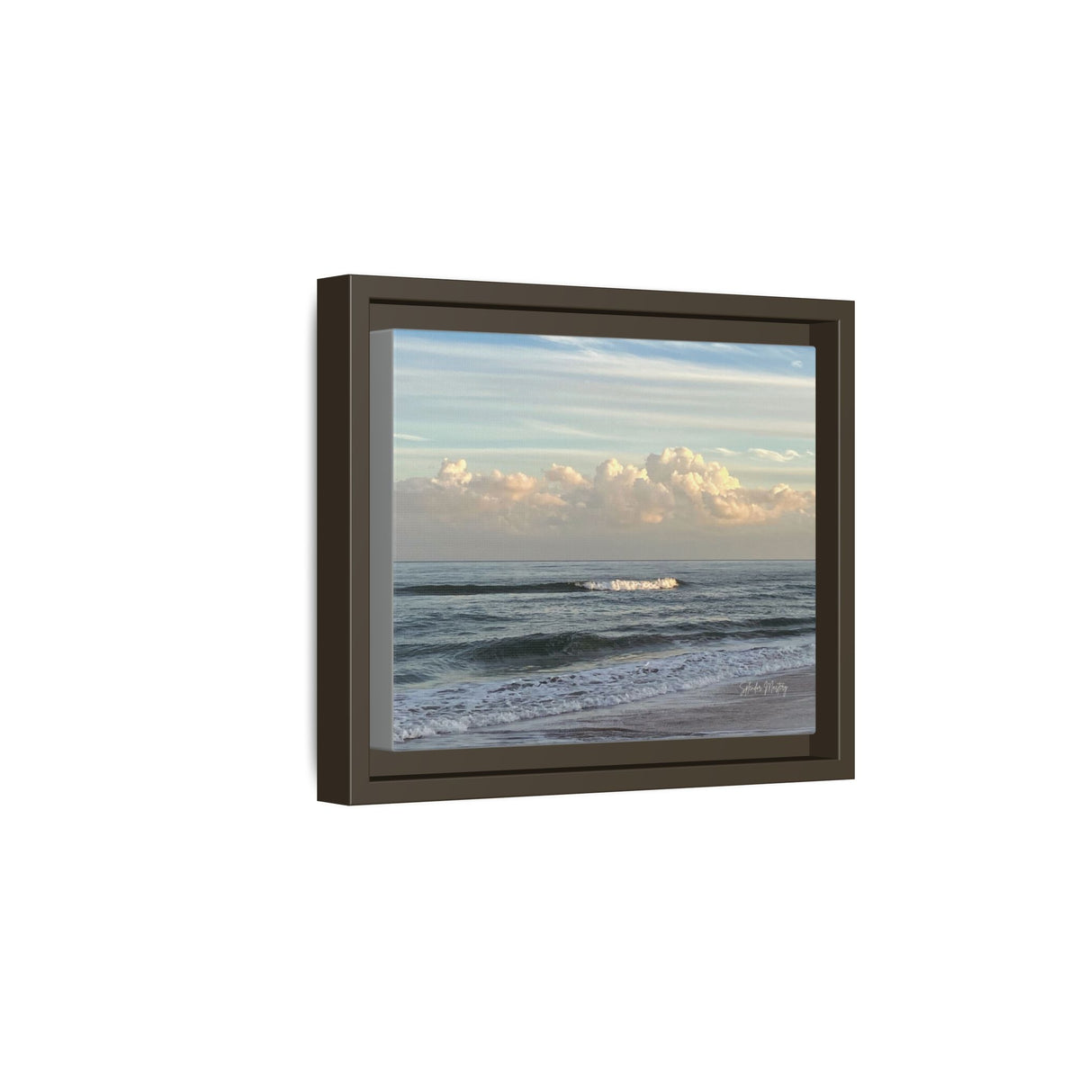 Ocean - Matte Canvas, Framed (Natural)