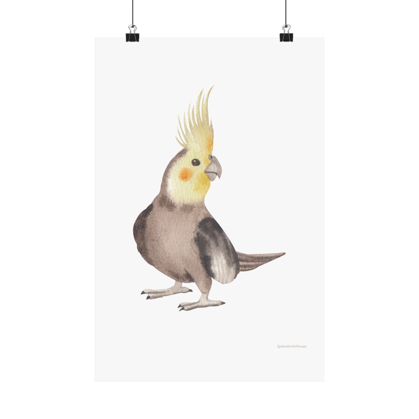 Bird, Matte Vertical Poster