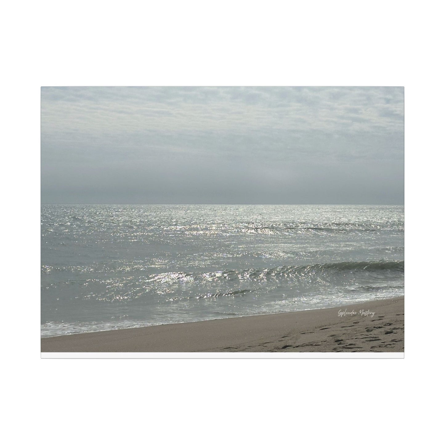 Ocean, Matte Canvas, Stretched, 0.75"