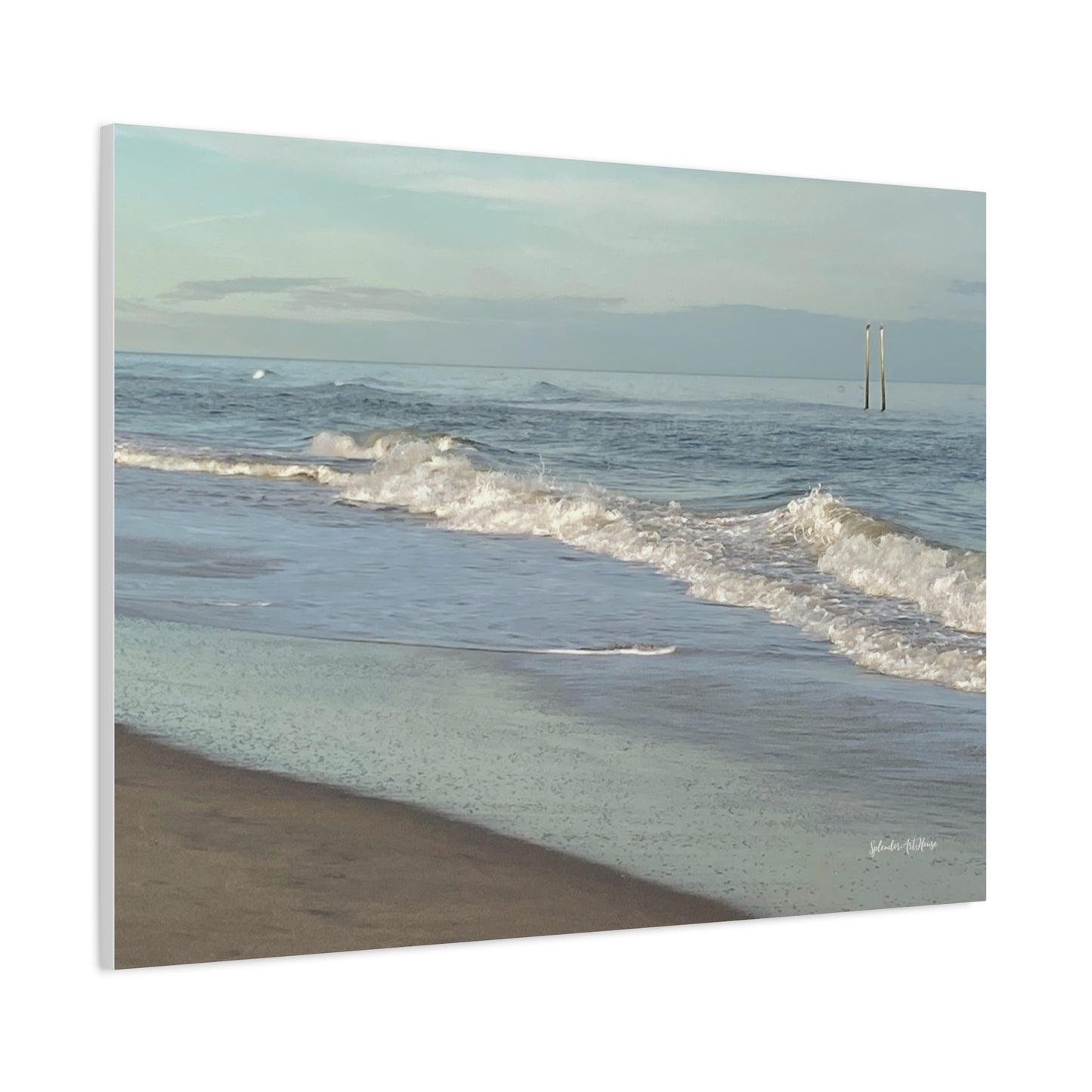 Ocean, Matte Canvas, Stretched, 1.25"