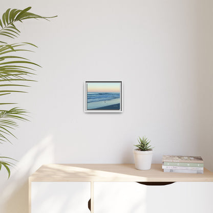Ocean, Matte Canvas, Framed (Natural)