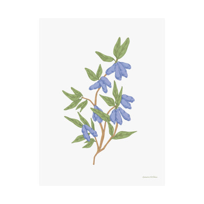 Floral, Matte Vertical Poster