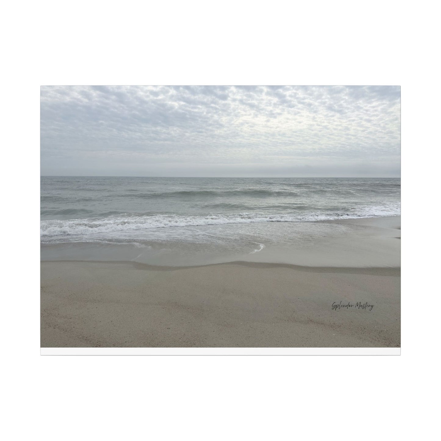 Ocean, Matte Canvas, Stretched, 0.75"