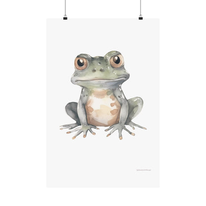 Frog, Matte Vertical Poster