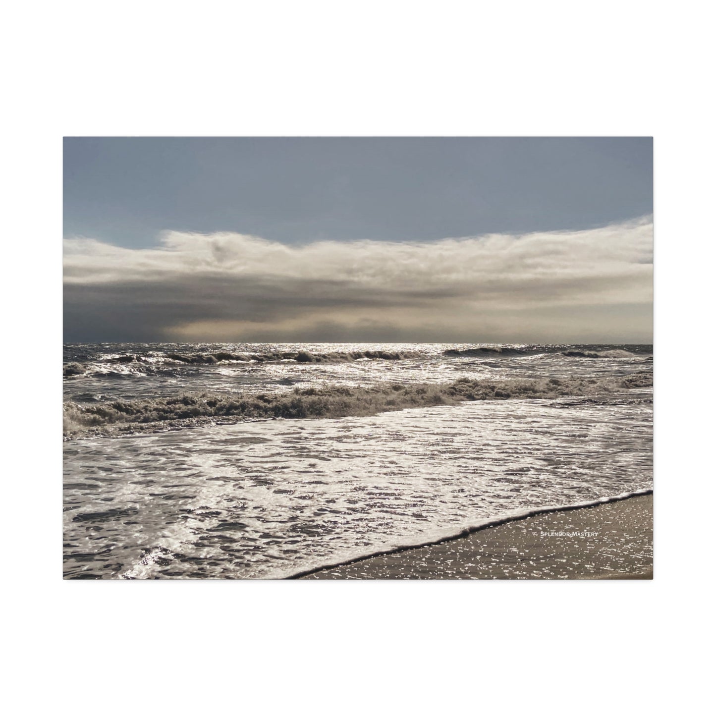 Ocean, Canvas Stretched, 1.5''