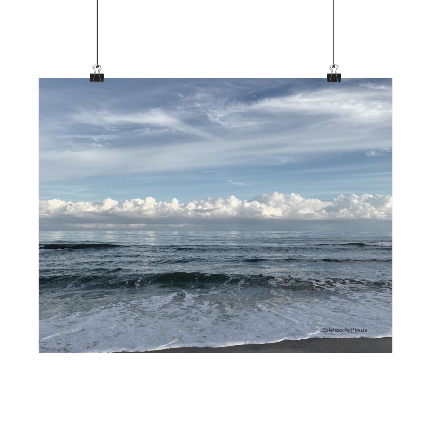 Ocean, Matte Horizontal Poster
