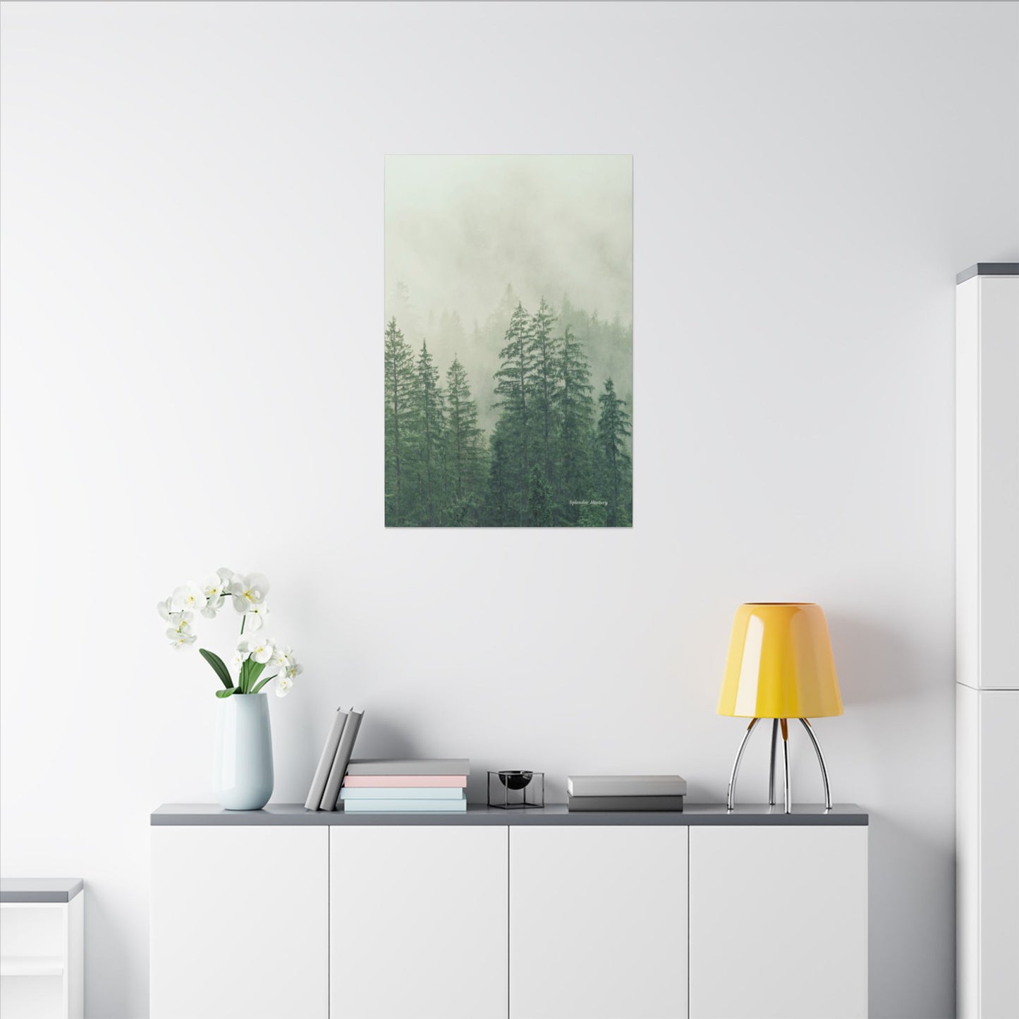 Forest Trees, Matte Canvas, Stretched, 0.75"