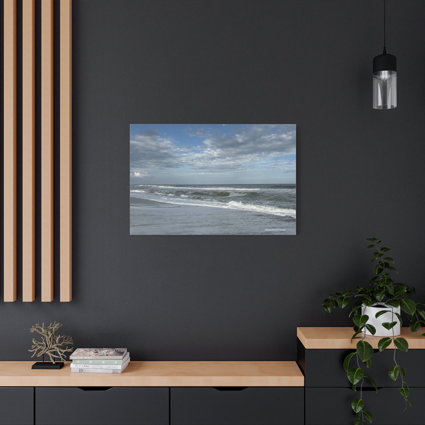 Ocean, Matte Canvas, Stretched, 1.25"
